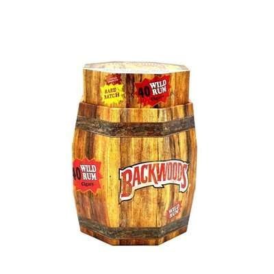 buy backwoods wild rum 40ct barrel online uk