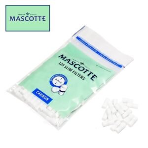 buy mascotte carbon slim filter tips 120 pack online europe