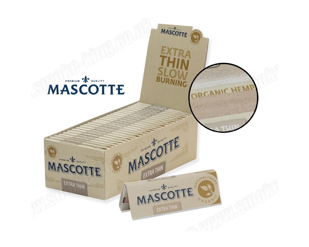 buy mascotte extra thin premium rolling papers box of 50 online europe