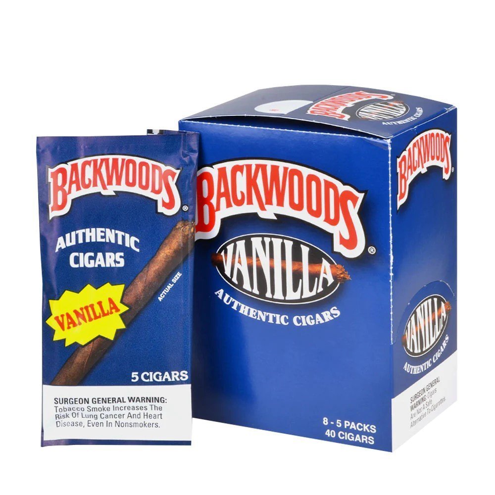 buy backwoods vanilla 8 packs of 5 online uk
