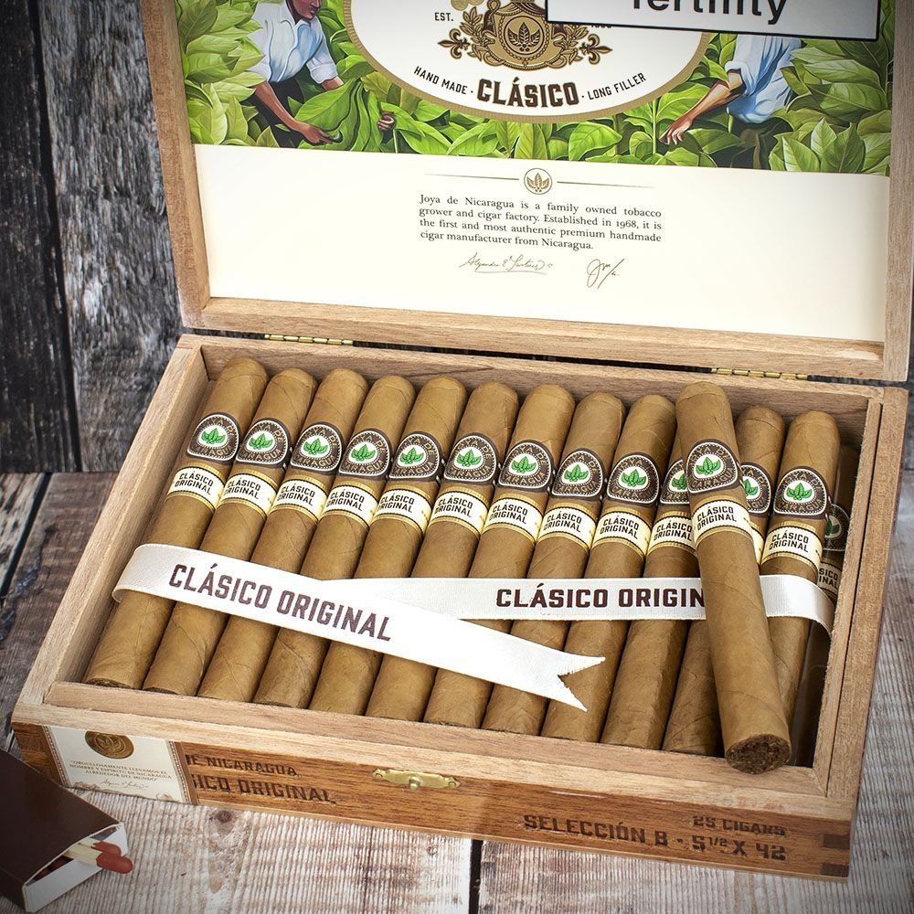 buy joya de nicaragua clasico seleccion b cigars box of 25 online europe