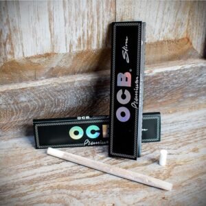 buy ocb premium slim ks rolling papers 2 booklets online europe