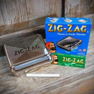 Zig Zag Metal Rollbox Cigarette Roller